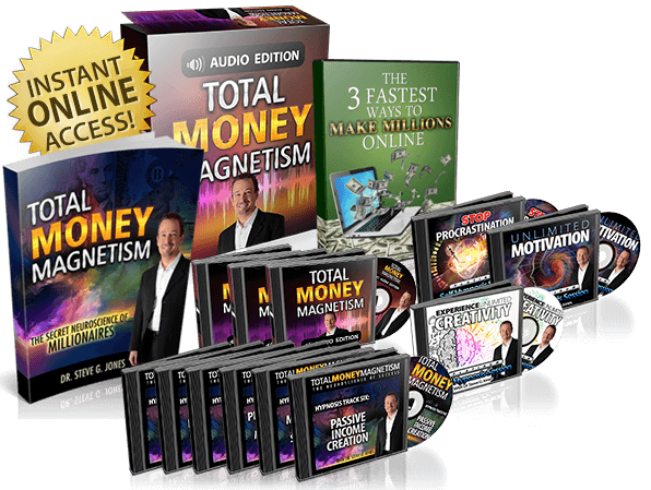 Total Money Magnetism book, audio edition box and bonus discs